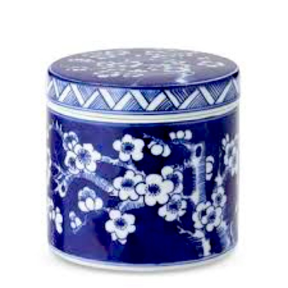 Williams Sonoma Small Cherry Blossom Ginger Jar
